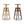 Spencer - Minimalist Oak Adjustable Bar Counter Stool - Walnut Brown Oak