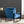 Classic Mid Century Modern Accent Chair With Durable Square Metal Frame, Armchair