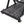 Industrial Bar Cart Kitchen Bar & Serving Cart For Home With Wheels 3 Tier Storage Shelves - Black / Gray