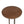 Tareel - Round Accent Table With Open Oval Pedestal - Antique Bronze