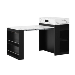 Extendable Dining Table With Folding Top