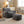 Giant Bean Bag Chair With Armrests And Footstool