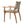Durable Outdoor Dining Chair Set with Acacia Wood Frame and Wicker Seat
