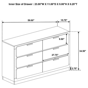 Sophia - 4 Piece Bedroom Set
