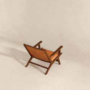 Daniel - Arm Chair - Brown / Tan