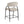 25'' Seat Height Modern Fabric Bar Stools with Back