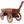 Wood Wagon Flower Planter Pot Stand With Wheels