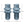 D5.9x11.8'H Fluted Accent Vases with Ribbed Design, Set of 2
