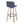 Toriano - Mid-Century Modern Fixed Height BarStool With Round Footrest (Set of 2)