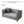 2 Seater Deep Seat Sofa With Button Nailhead, Square Arm