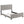 Queen Panel Bed Tufted Upholstered With Tapered Legs - Beige
