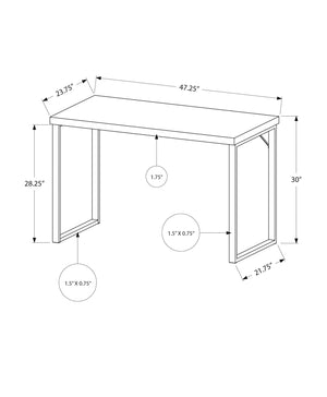 Computer Desk for Home Office, Laptop, Modern Convenient Design