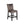 5 Piece Counter Dining Set With Table, Chairs - Black / Brown