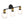 Modern 3-light Bubbled Glass Vanity Light