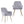 Modern Mid Back Dining Chairs