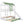 Twin Over Twin House Bunk Bed With Convertible Slide And Trundle - White