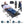 Folding Camping Cot Portable Sleeping Camping Bed Collapsible Travel Camp Cots Guest Bed Cot with 2-Sided Soft Pad 440LBS Max Load