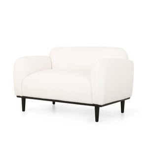 Bouclé Fabric Loveseat Sofa - 50 Inch