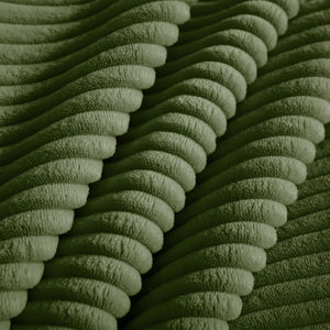 Ottoman Corduroy - Green