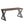 Writing Desk With Z-Shaped Legs