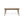 Placidity Outdoor Expandable Dining Table with Slatted Tabletop and Tapered Legs