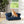 Kiki 36.5' Chesterfield Dog Sofa Bed, Medium, Pacific Blue Stain Resistant High Performance Polyester