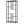 6 Tier, 8 Shelf Etagere Bookcase Storage Display Rack For Living Room - Rustic Brown
