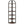 Tall 6 Tier Corner Shelf, Freestanding Bookshelf For Living Room - Rustic Brown