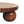 Solid Wood Central Ball Table, Chestnut
