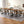Counter Height Dining Rectangular Kitchen Table For 6 - Brown / Black