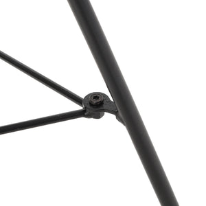 Nusa Modern Rattan Side Table With Tempered Glass Top
