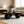Cloud Shaped Coffee Table & 3 Ball Legs For Living Room - Black