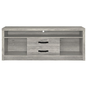 Conifer - 3 Piece TV Entertainment Center With Storage - Gray