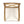 Perla Dining Chair 2-Piece Set with Cream Cushions