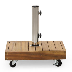 Ralph - Square Umbrella Base - Teak