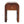 Mini Darcy Chestnut Nightstand with Curved Edges, 1-Drawer