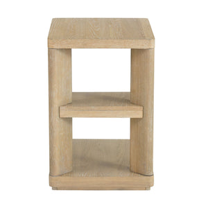 Chairside Table - Tan