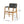 Outdoor Rustic Patio Acacia Bistro Set With Cushions