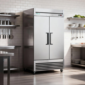 54" Commercial Stainless Steel Reach-In Freezer