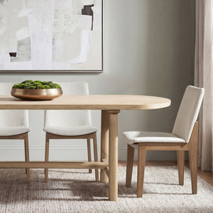 Milo - 8 Seat Oval Dining Table - Natural
