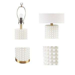 Textured Dot Table Lamp