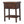 Solid Wood Bamboo Carved Bedside Table