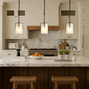 Adjustable Cylindrical Pendant Light