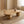 Cloud Shaped Coffee Table With 3 Ball Legs For Living Room