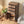 Rustic Wooden Storage Cabinet with Decorative Cutout Door & 3 Drawers