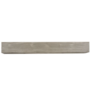 Rustic Wood Fireplace Mantel, Wall-Mounted & Floating Shelf For Home Decor
