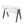 Wishbone - Contemporary Desk - Gray / White