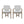 Upholstered Arm Dining Chairs (Set of 2)