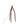 Wishbone Contemporary Floor Lamp in Walnut Wood with White Fabric Shade