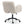 Swivel Chair With Adjustable Armrests And Wheels For Home Office - Beige